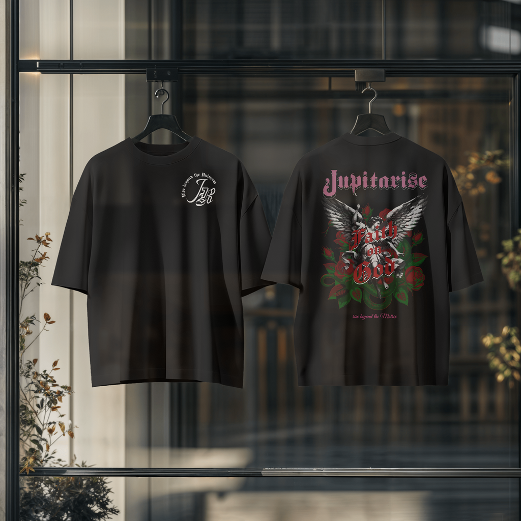 Relaxed fit oversized Ti-shirt