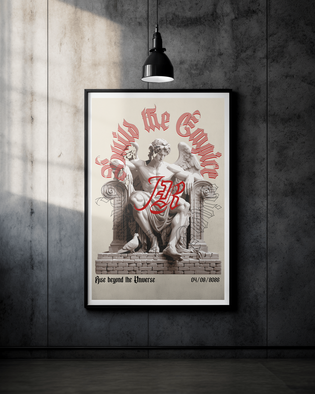 JR Premium/ 350 gsm mid-weight hoodie for Men