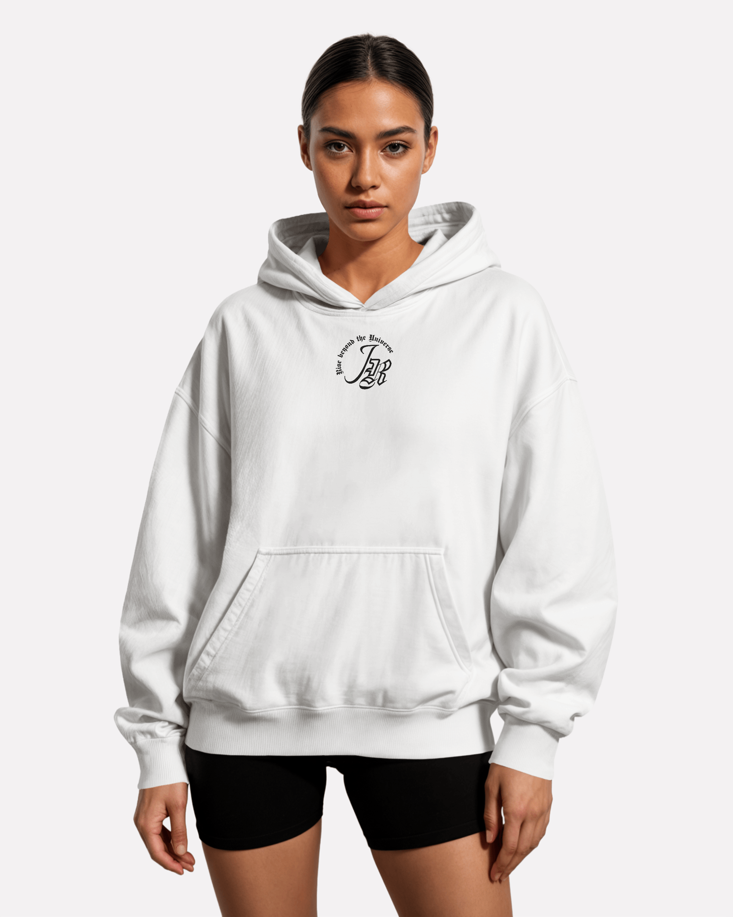 JR Premium/ 440 gsm, Heavyweight Boxy-fit Unisex hoodie