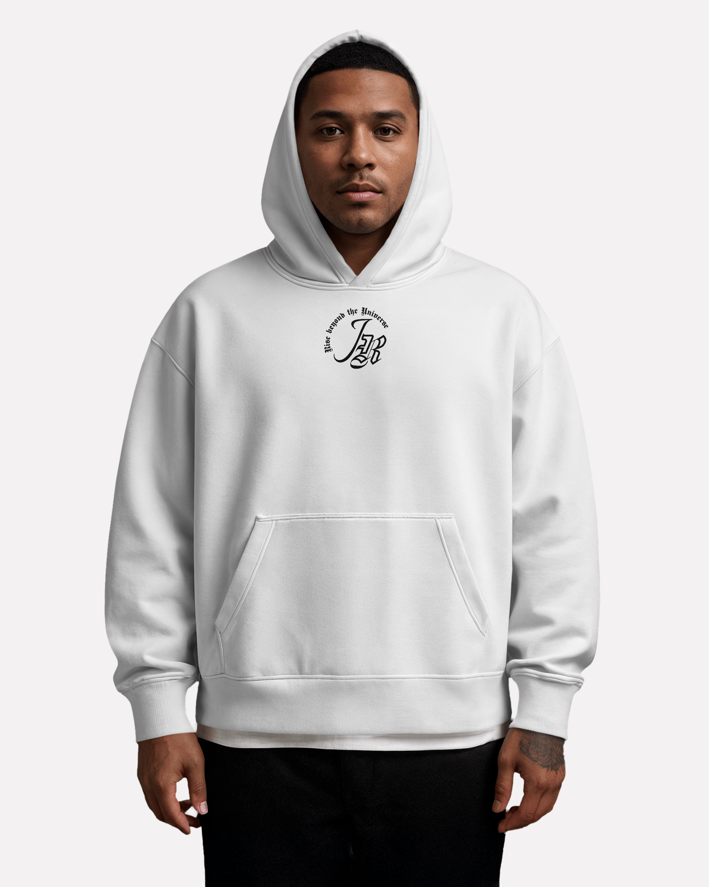 JR Premium/ 440 gsm, Heavyweight Boxy-fit Unisex hoodie