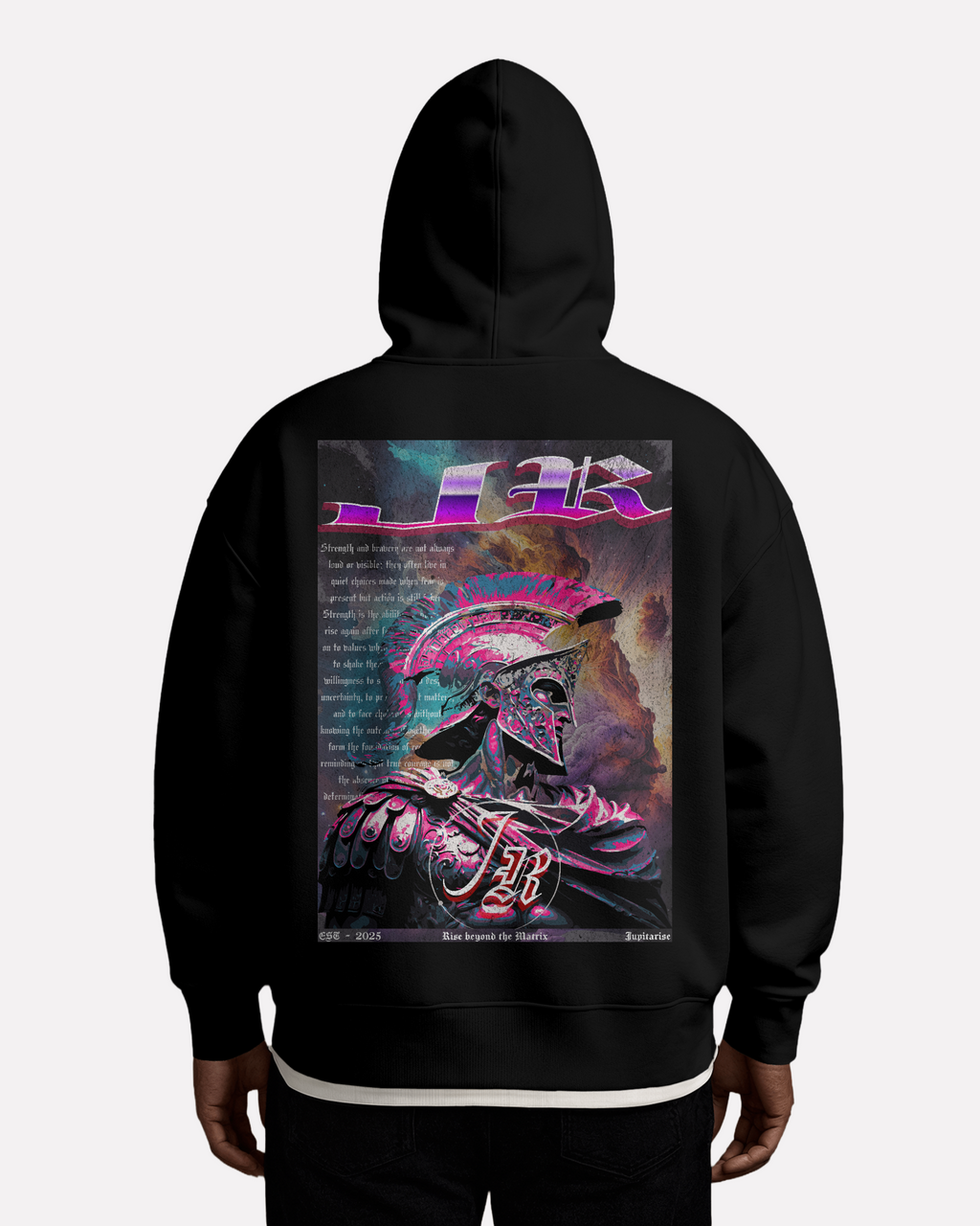 JR Premium/ 350 gsm mid-weight hoodie for Men