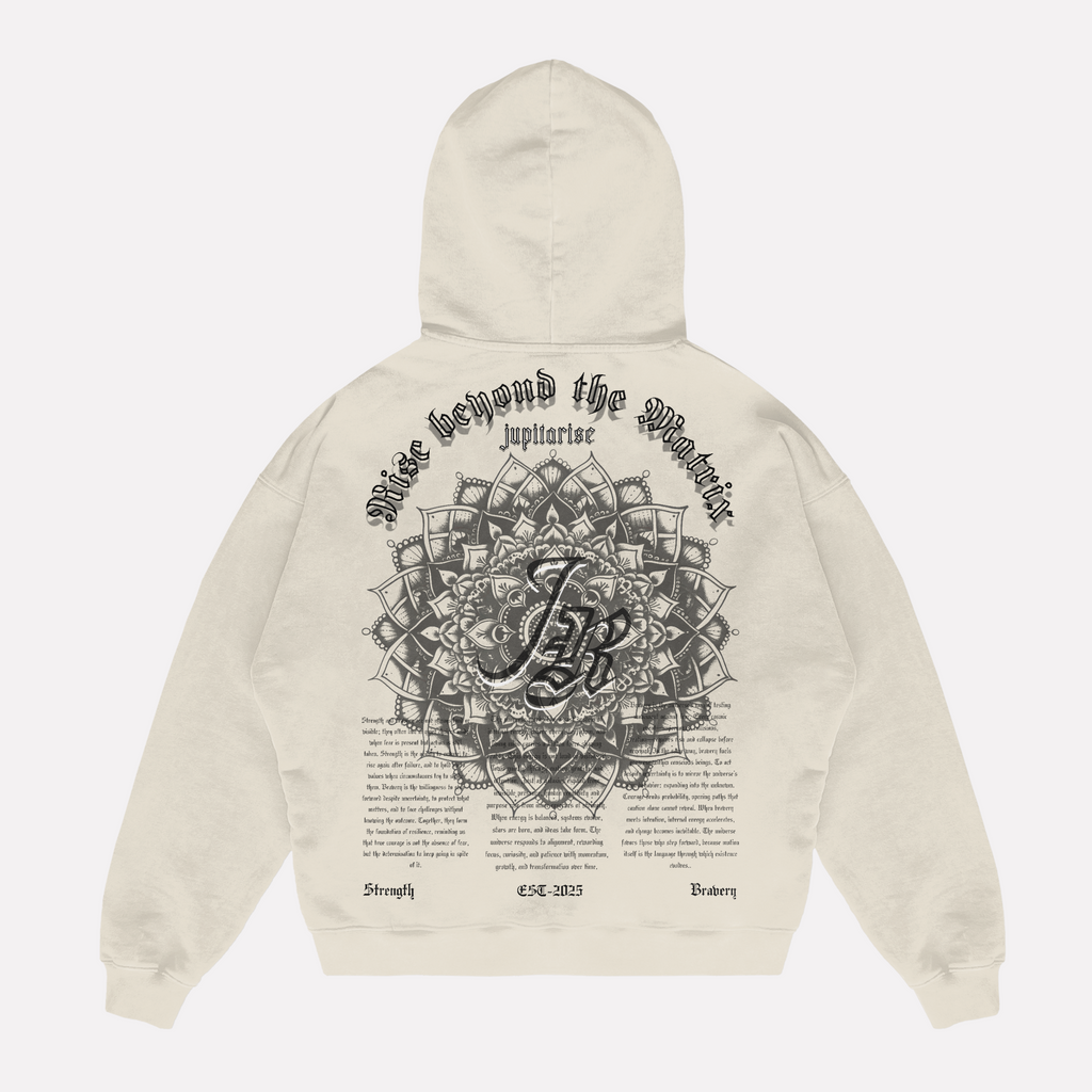 JR Premium/ 440 gsm, Heavyweight Boxy-fit Unisex hoodie